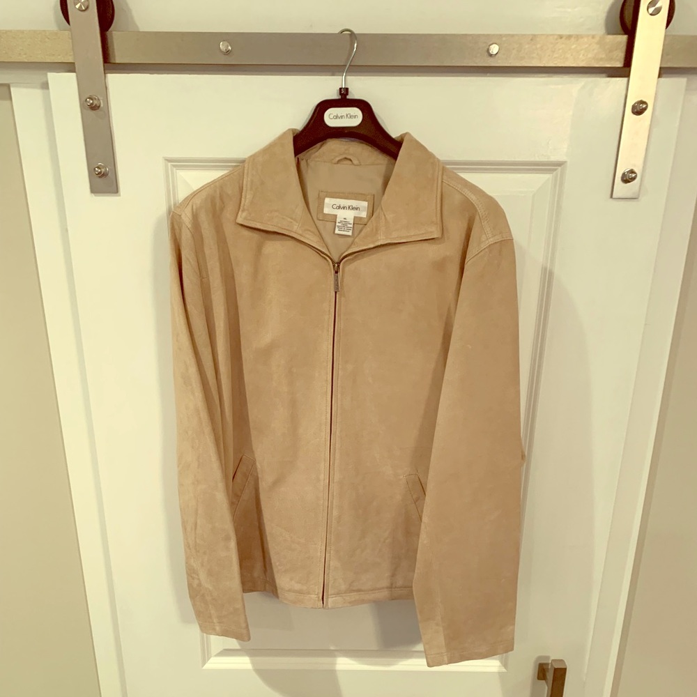 NWOT - Calvin Klein Suede Jacket